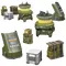 Halo: Flashpoint UNSC Scenery Set