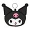 Kuromi (Face) Fluffy Coin Purse