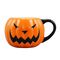 Nightmare Before Christmas Pumpkin Hand-Painted Mug Shaped