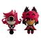 Alastor & Niffty Monitor Buddies Vinyl Figures - Hazbin Hotel