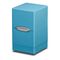 Light Blue Satin Tower Deck Box
