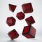 Celtic 3D Dice Set Black & Red