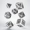 Celtic 3D Dice Set Black & White