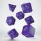 Classic Runic Dice Set Purple & Green