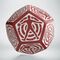 Hit Location D12 Red & White