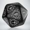 Level Counter D20 Black & White