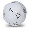 D20 White Plush Dice