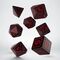 Runic Dice Set Black & Red