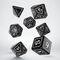 RUNIC DICE SET BLACK & WHITE