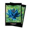 Matte Deck Protector Sleeves Black Lotus