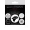Game Of Thrones Pin Badges 5-Pack: Winter Is Coming