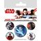 Star Wars VIII Pin Badges 5-Pack: Characters