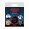 Stranger Things Pin Badges 5-Pack: Upside Down